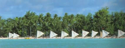 Kiribati canoes