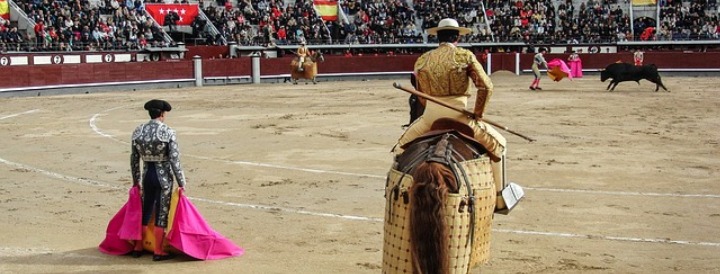 Bullfights in Spain