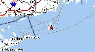 Long Island and Rhode Island