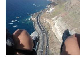 Gran Canaria coastal paragliding