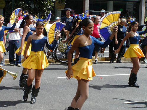 caracas street parade