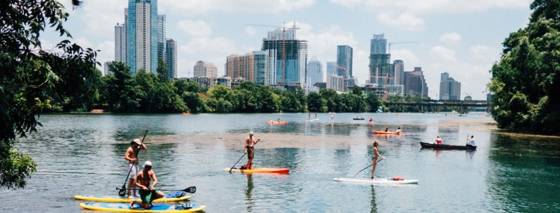 Austin kayaking