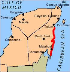 costa maya yucatan