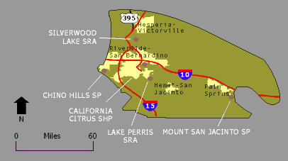 Inland Empire State Parks and Recreation Areas