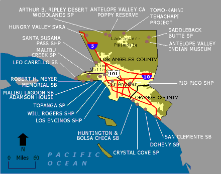 Los Angeles County State Parks and Beaches