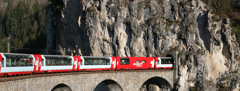 Explore Alpine Scenery on the Glacier Express Switzerland