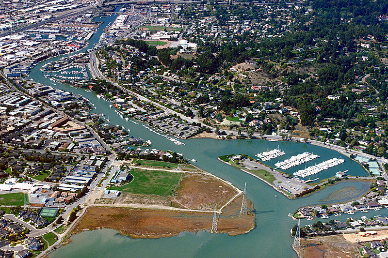 San Rafael California Canal Area