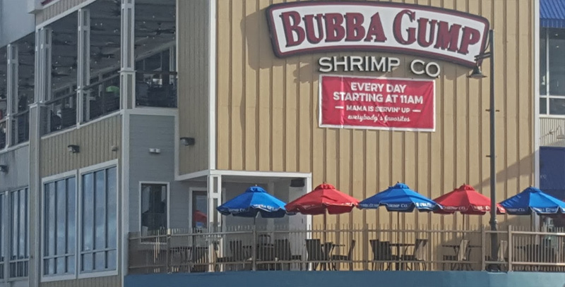 bubba gump shrimp Outdoor Patio Galveston