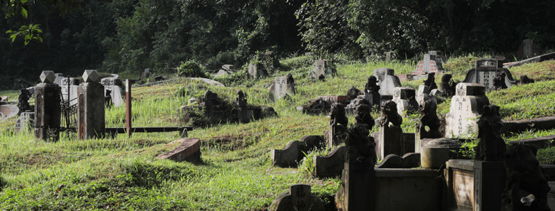 Bukit Brown haunted graveyard