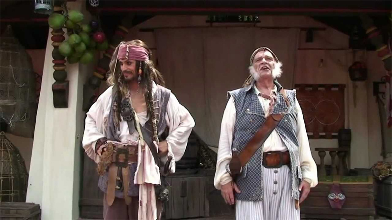 Captain Jack Sparrow’s Pirate Tutorial