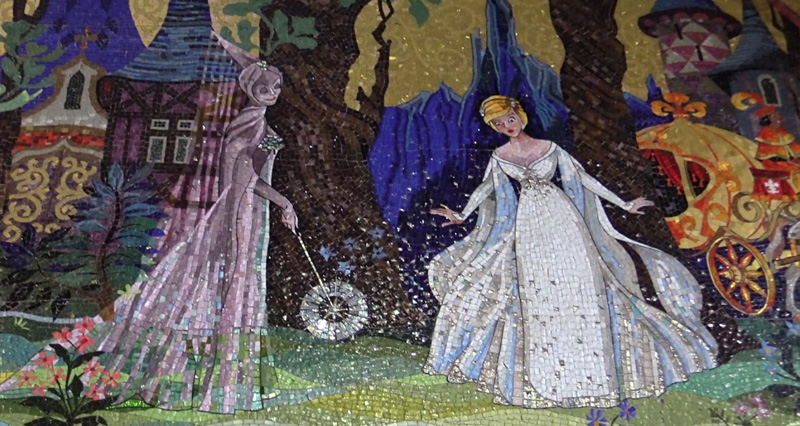 Cinderella's Castle Mosaics