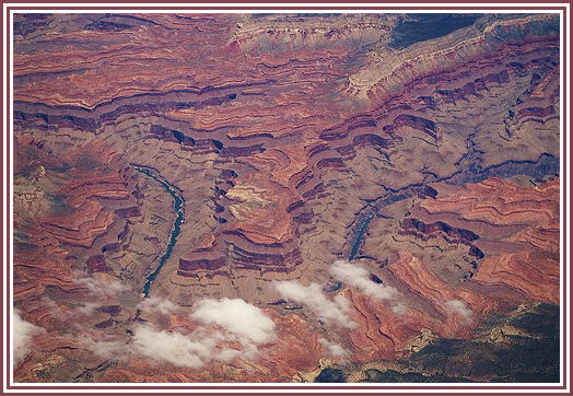 Grand Canyon as seen from above