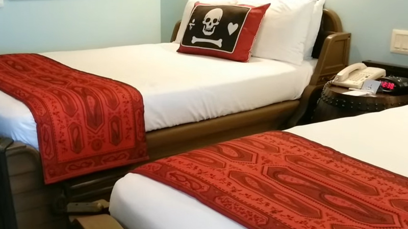 Pirate Rooms in Disney’s Caribbean Beach Resort 