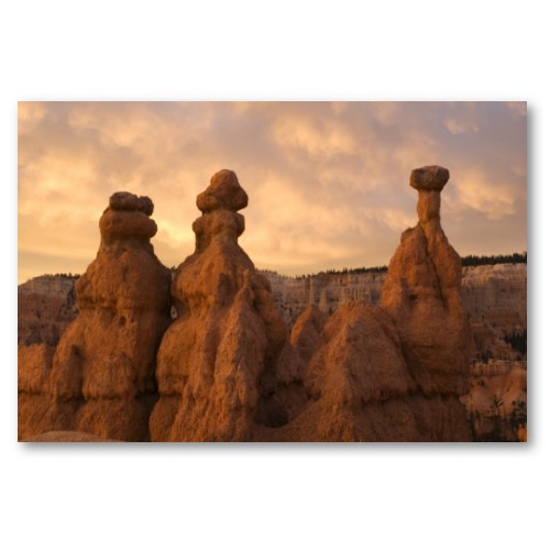 Sunset in Bryce Canyon print