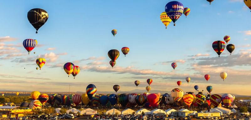 Up Up and Away in Albuquerque – Sandia Peak Aerial Tramway and Balloon Festival