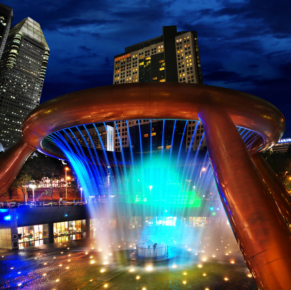 Fountain of Wealth Suntec City Singapore