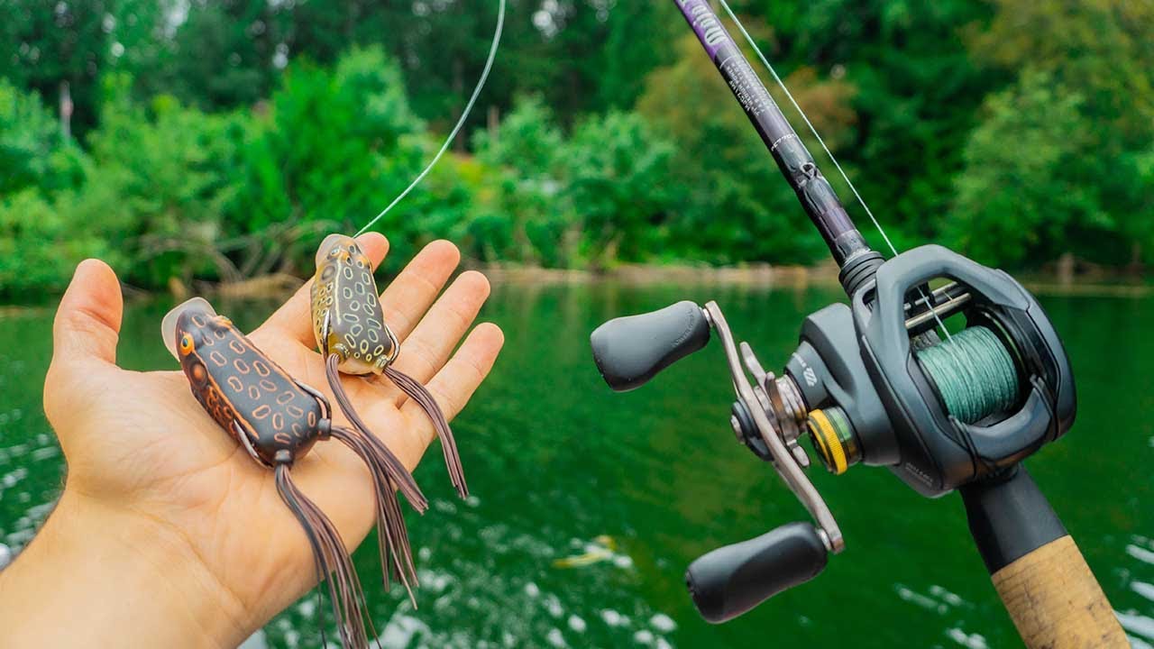 Bass Fishing Frog Lures