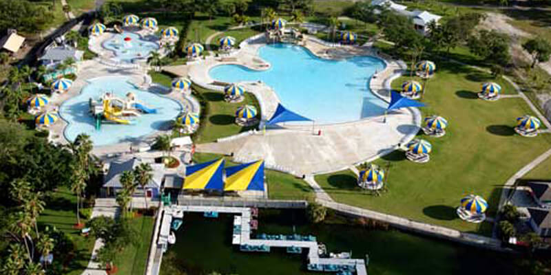 Castaway Island Water Park at TY Park in Hollywood FL