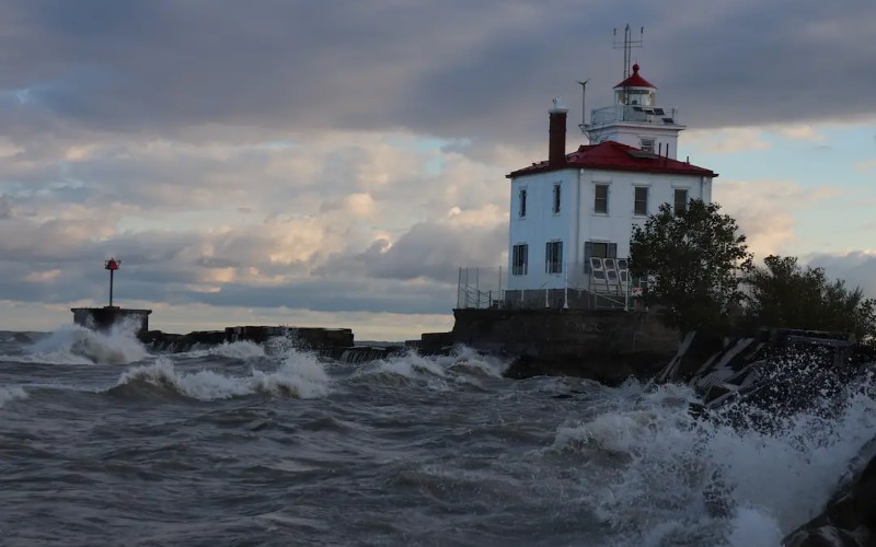 Lake Erie lighthouse