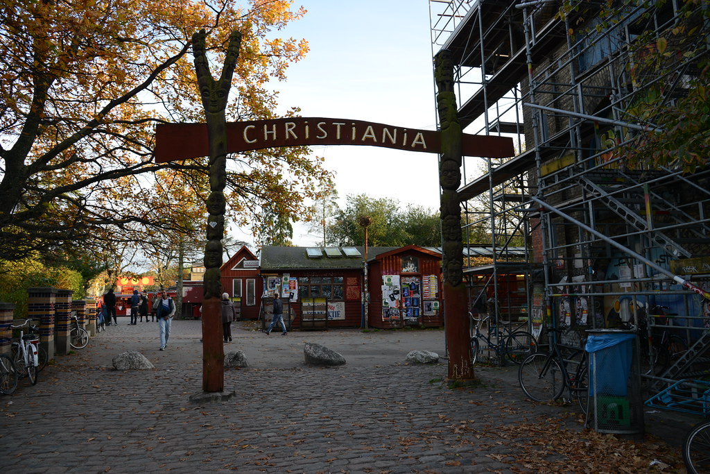 Main gate - Freetown Christiania