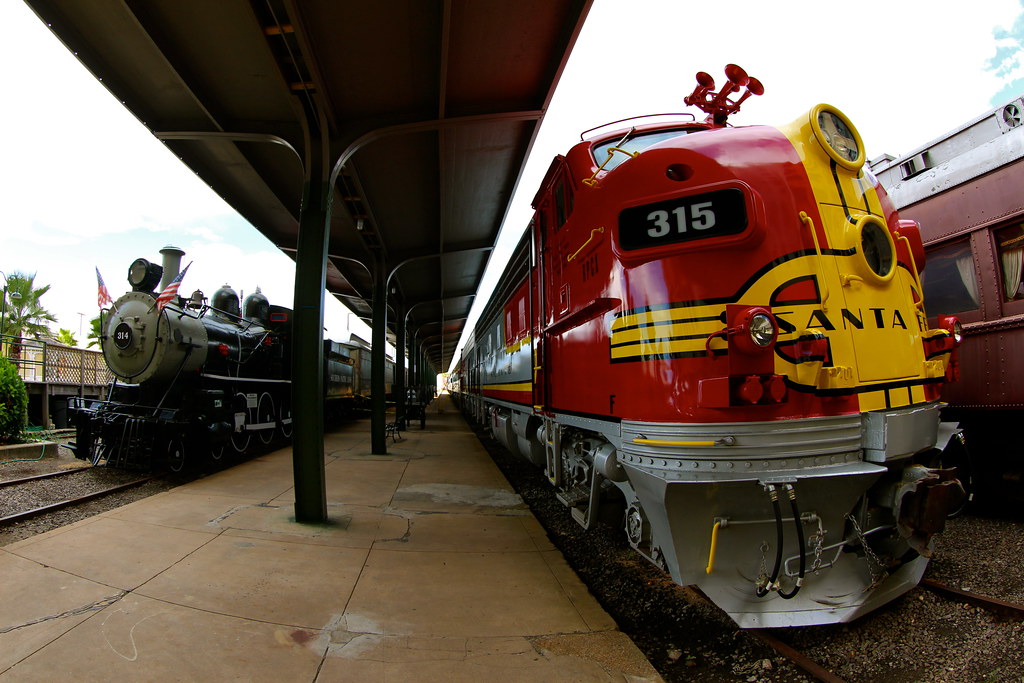 Locomotives and rolling stock, Galveston Railroad Museum