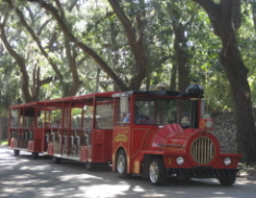 Red Trains, St. Augustine, FL