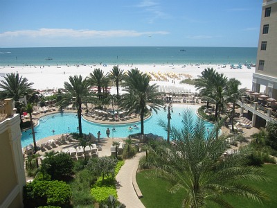 Sandpearl Resort in Clearwater Beach, Florida (Traci Suppa)