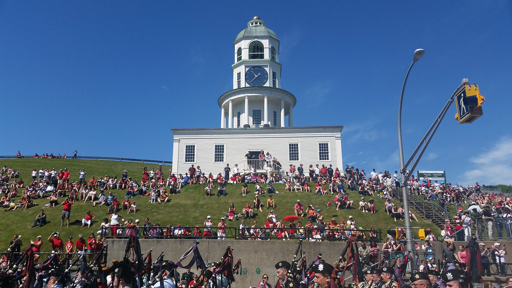 Canada Day parade at Citadel Hill, Halifax