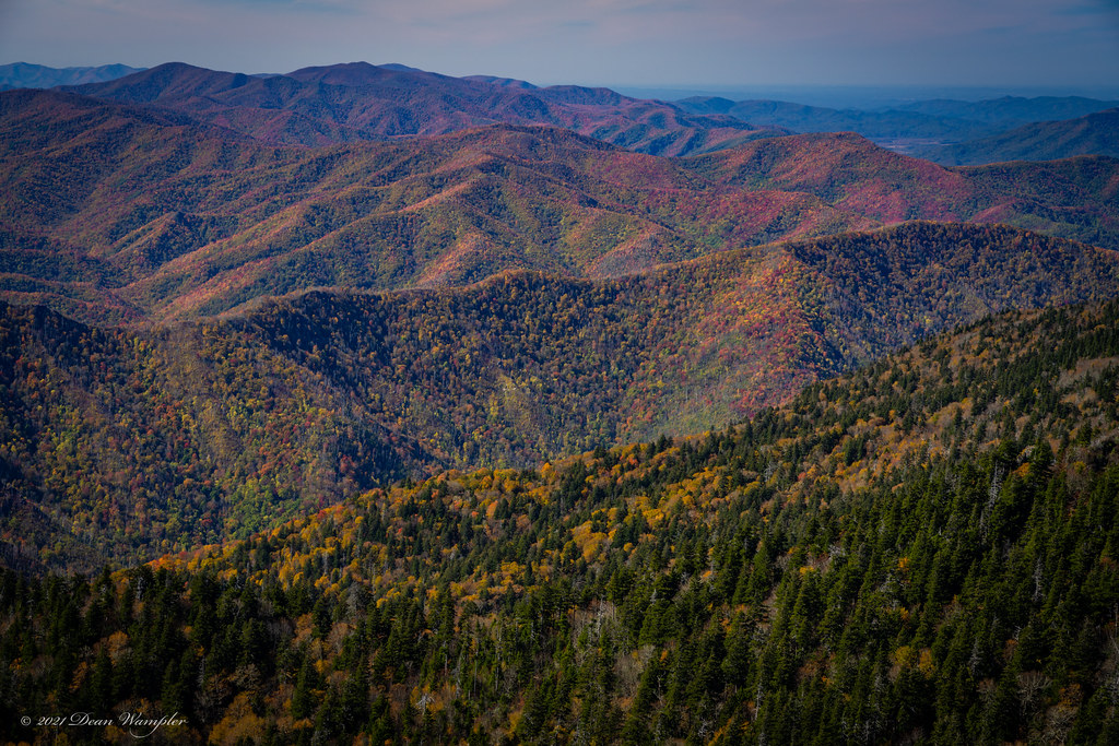 Mount Le Conte - View South and West