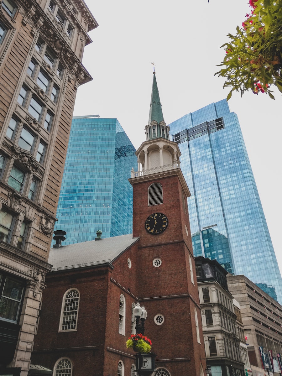 The Old South Meeting House in Boston
