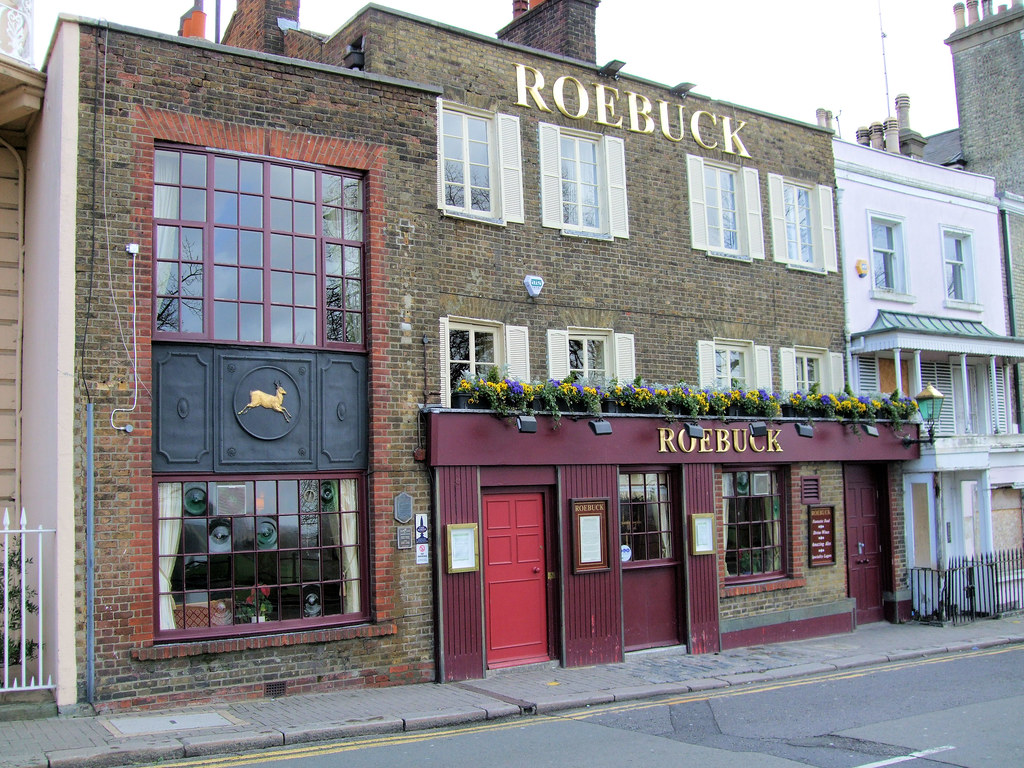 Roebuck Pub, Richmond Hill, London.