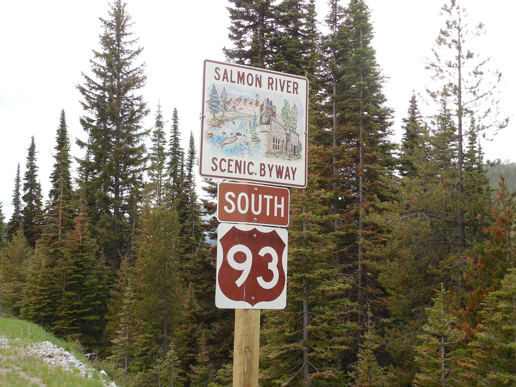 Salmon River Scenic Byway Sign