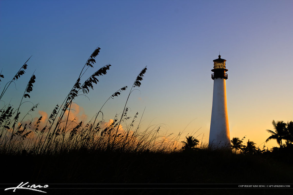 Cape Florida Lighthouse Seaoat Key Biscayne