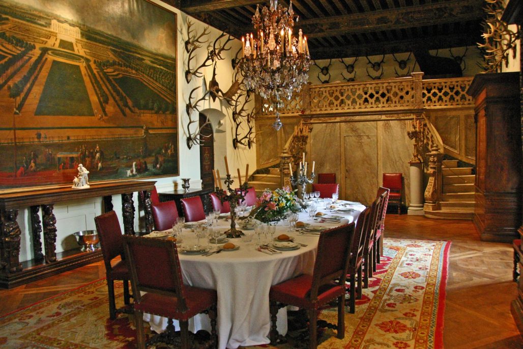 Château de Brissac Dining room