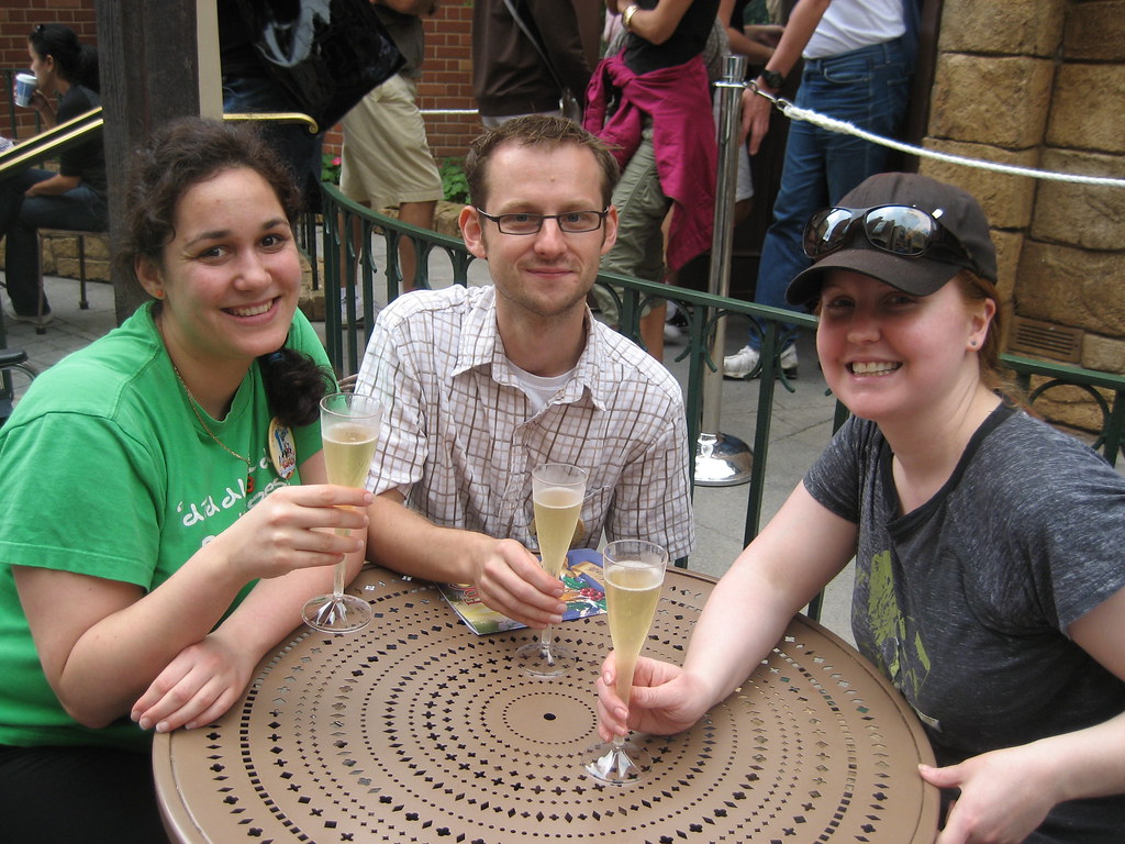 Drinking around the world begins with champagne at France in Epcot