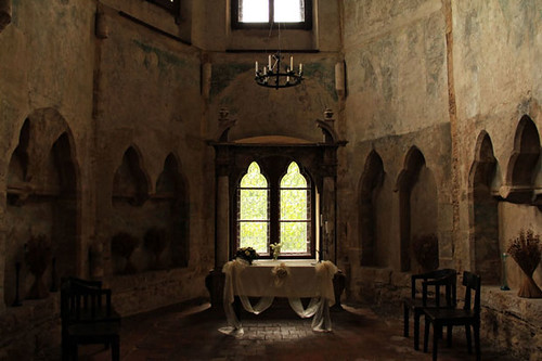 Houska Castle interior