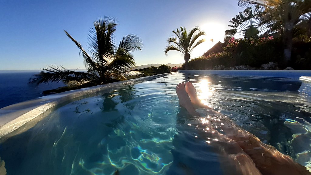 Infinity Pool at La Finca, Samana, Dominican Republic