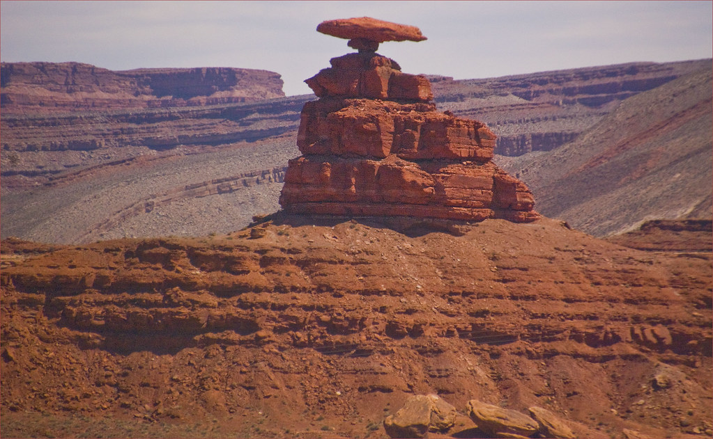 Mexican Hat Rock -- Mexican Hat (UT) Near Monument Valley 2013