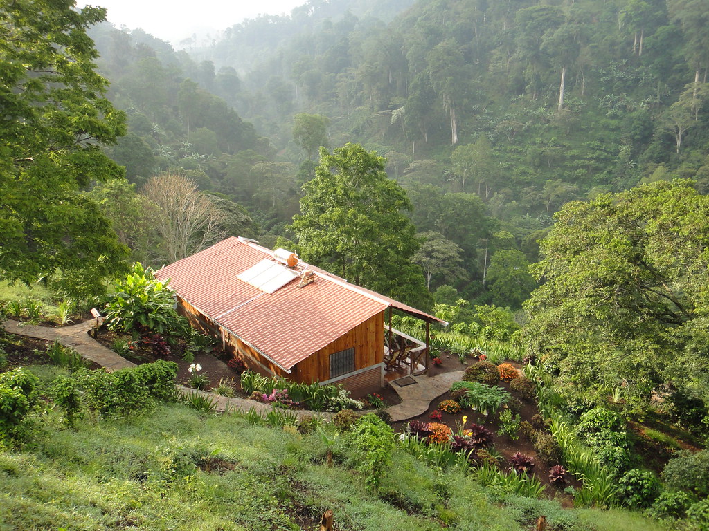 One of our cosy cabins at La Bastilla Ecolodge, Nicaragua