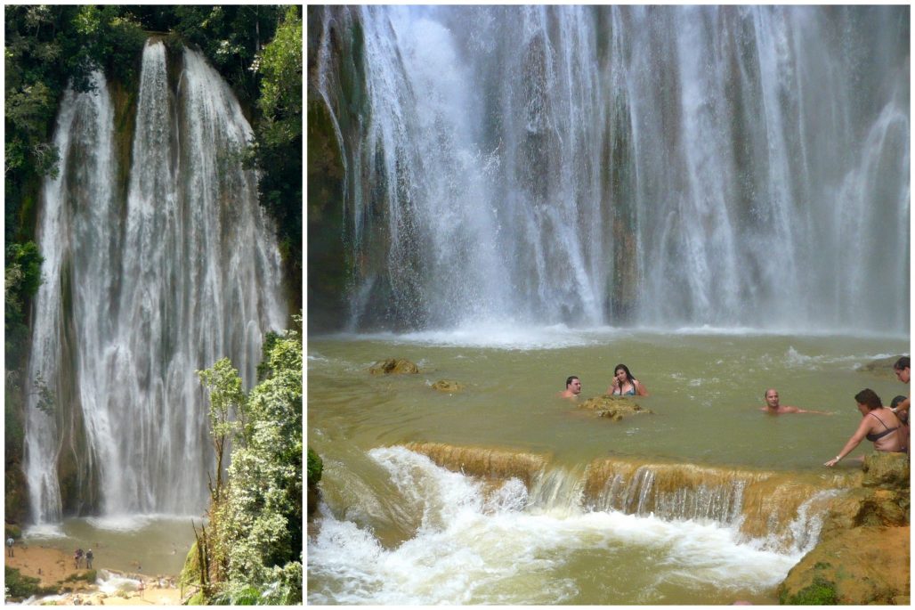 Salto de Limon waterfall in Samana, Dominican Republic